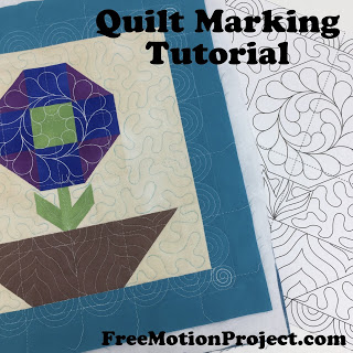 How to Mark Your Quilt Top Tutorial